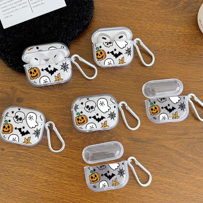Spooky Graphics Headphone Cover For Airpods