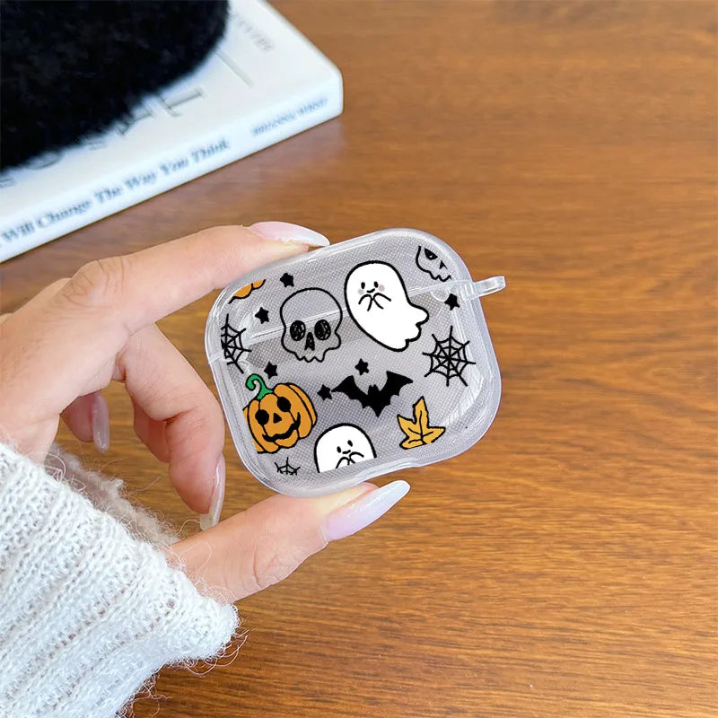 Spooky Graphics Headphone Cover For Airpods