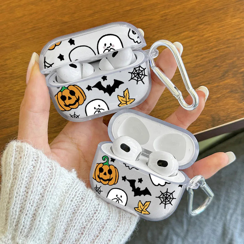 Spooky Graphics Headphone Cover For Airpods