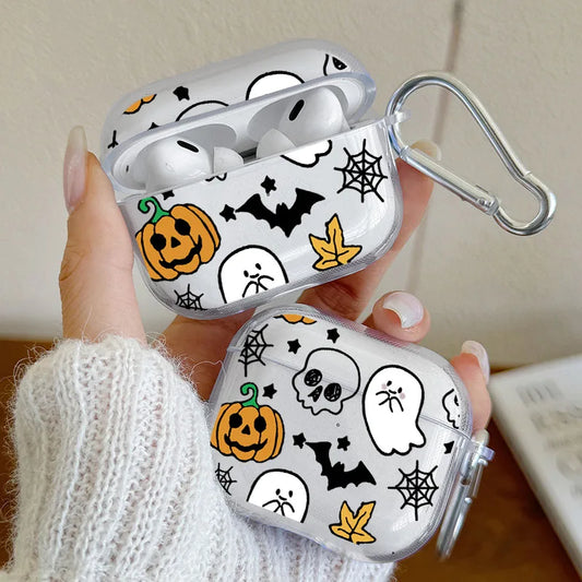 Spooky Graphics Headphone Cover For Airpods