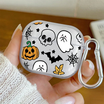Spooky Graphics Headphone Cover For Airpods