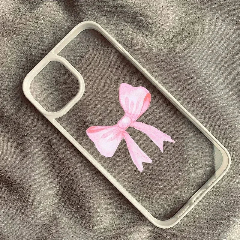 Lovely Pink Bow Phone Case