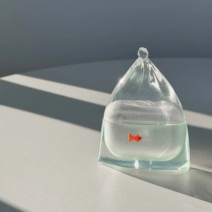 Transparent Liquid Silicone Cute Fish Case for Airpods