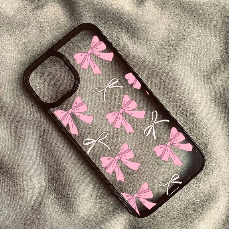 Lovely Pink Bow Phone Case